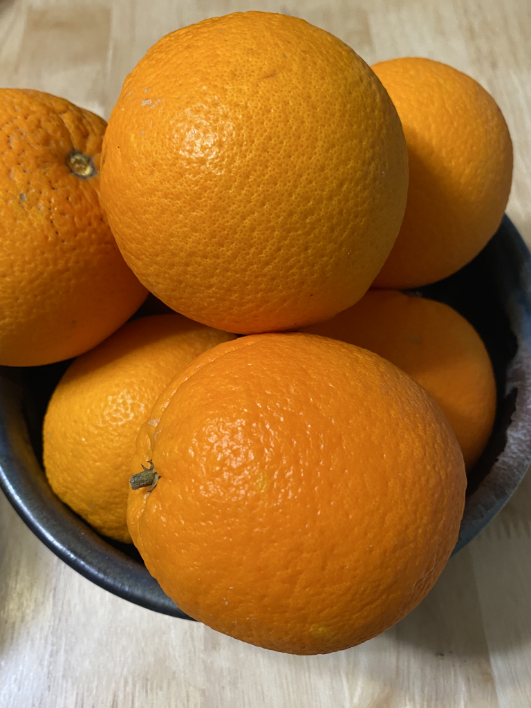 Navel oranges from Chaffin Family Orchards in California