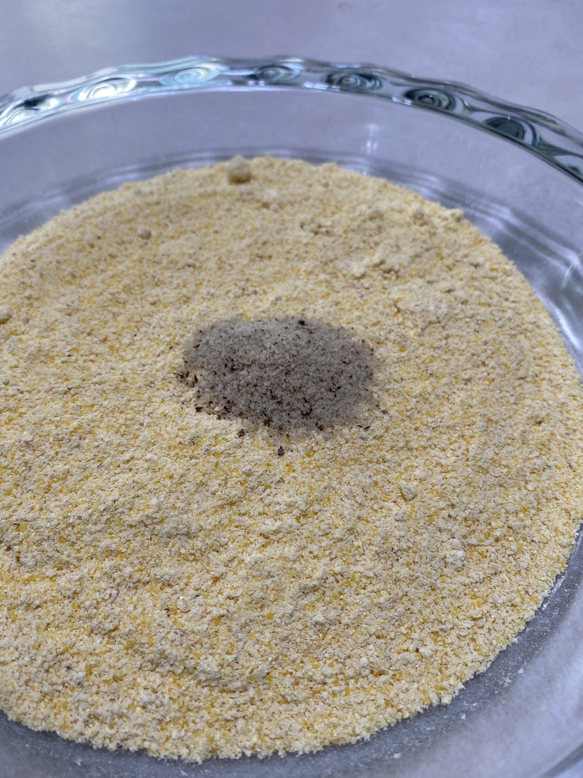 Cornmealcoated fish with a cashew sauce Little Lisa's GlutenFree Nosh